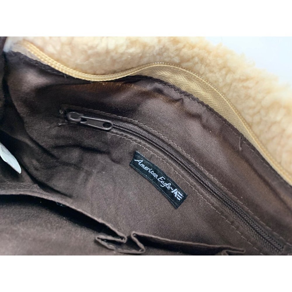 American Eagle Women's Brown Cross Bag - Picture 3 of 6